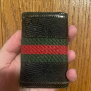 Black GUCCI Wallet/Keyholder
